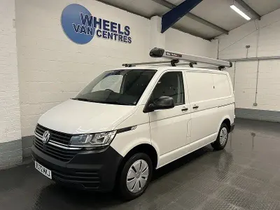 Used VW T6.1 Startline 110 HP (80 kW) 2022 White Van