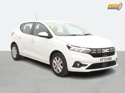 Used Dacia Sandero Expression 100 HP (73 kW) 2023 White Hatchback