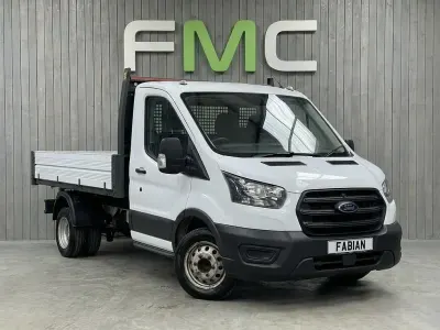 Begagnad Ford Transit 130 HK (95 kW) 2022 Vit Cab