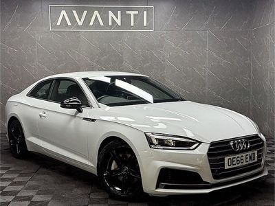 Used Audi A5 S-Line 190 HP (139 kW) 2017 White Coupe