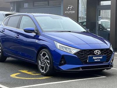 Used Hyundai i20 Premium 101 HP (74 kW) 2023 Blue Hatchback