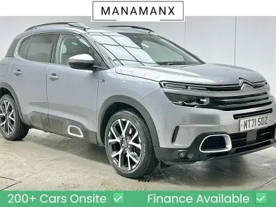 Usado Citroën C5 Aircross Shine 222 CV (163 kW) 2021 Gris SUV