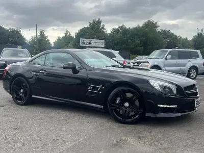 Used Mercedes SL63 AMG 537 HP (394 kW) 2013 Black Cabriolet