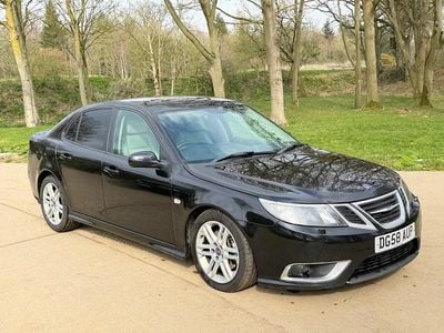 Begagnad Saab 9-3 Aero 250 HK (183 kW) 2008 Svart Sedan