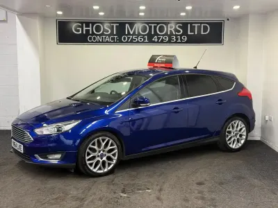 Used Ford Focus Titanium X 120 HP (88 kW) 2015 Blue Hatchback