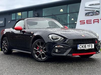 Black Used 2018 Abarth 124 Spider Cabriolet | £16,490 (Fair price)