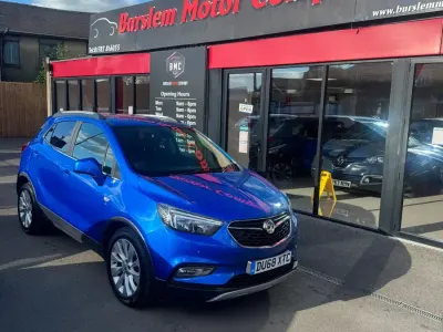 Used Vauxhall Mokka X Elite 140 HP (102 kW) 2018 Blue SUV