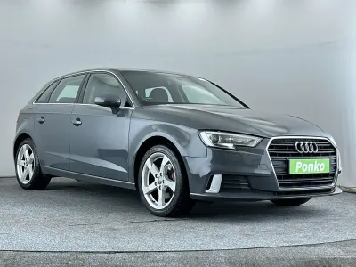 Begagnad Audi A3 Sportback Sport 190 HK (139 kW) 2017 Grå Halvkombi