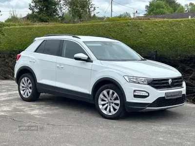 Used VW T-Roc SE 150 HP (110 kW) 2021 White SUV