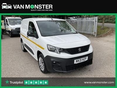 White Used 2021 Peugeot Partner MPV | £8,698 (Good price)