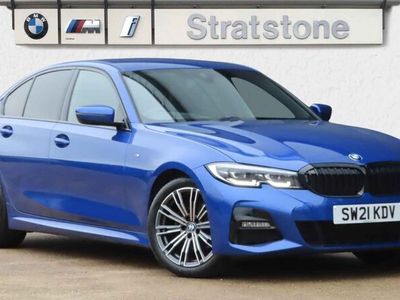 Used BMW 320 M Sport 192 HP (141 kW) 2021 Blue Sedan