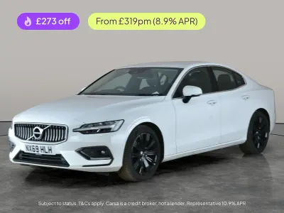 Used Volvo S60 Inscription 250 HP (183 kW) 2019 White Sedan