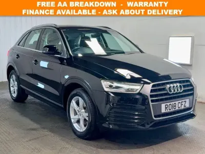 Used Audi Q3 S-Line 184 HP (135 kW) 2018 Black SUV