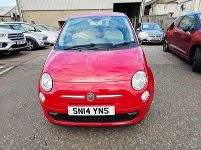 Used Fiat 500 Lounge 69 HP (50 kW) 2014 Red Hatchback