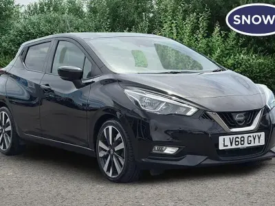 Used Nissan Micra S 90 HP (66 kW) 2018 Black Hatchback