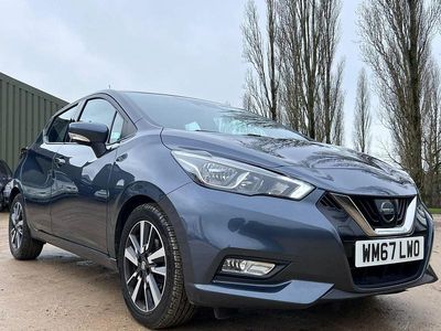 Used Nissan Micra Acenta 90 HP (66 kW) 2018 Grey Hatchback