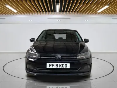 Used VW Polo Edition 65 HP (47 kW) 2019 Black Hatchback