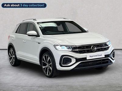 Used VW T-Roc R-line 150 HP (110 kW) 2023 White SUV