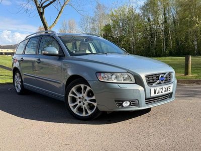 Used Volvo V50 SE Lux 115 HP (84 kW) 2012 Blue Estate
