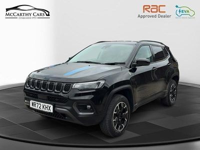 Used Jeep Compass Trailhawk 237 HP (174 kW) 2022 Solid black SUV