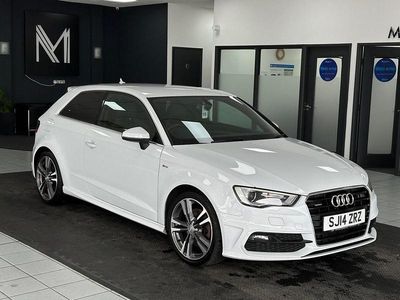 White Used 2014 Audi A3 S-Line Hatchback | £9,995 (Fair price)