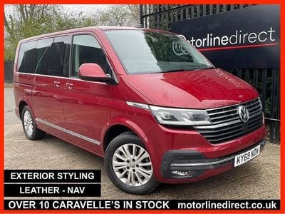 Used VW Caravelle Executive 199 HP (146 kW) 2019 Red MPV