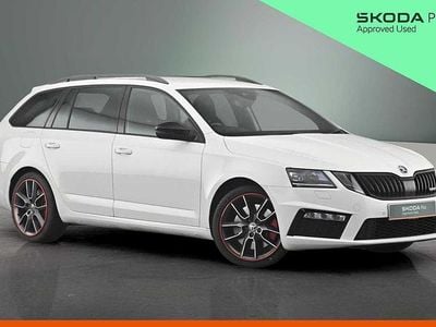 Used Skoda Octavia 180 HP (132 kW) 2019 Candy white Estate