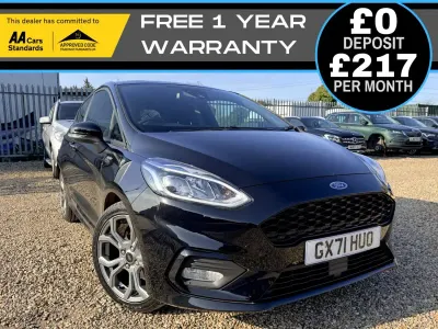 Usado Ford Fiesta ST-Line 2021 Negro Utilitario