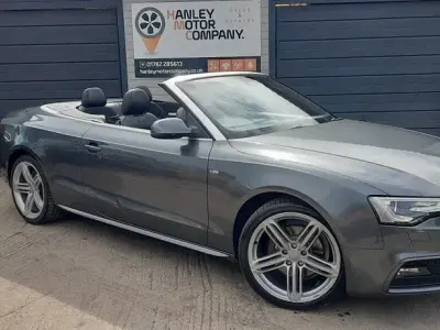 Used Audi A5 Cabriolet S-Line 2014 Grey Cabriolet