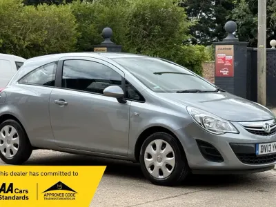 Used Vauxhall Corsa 100 HP (73 kW) 2013 Silver Hatchback