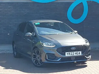 Używany Ford Fiesta ST-Line 100 KM (73 kW) 2022 Szary Hatchback