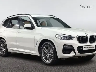 Used BMW X3 M Sport 181 HP (133 kW) 2021 White SUV
