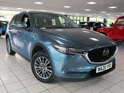 Gebraucht Mazda CX-5 165 PS (121 kW) 2020 Blau SUV