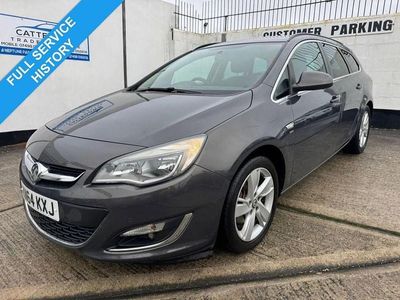 Used Vauxhall Astra SRi 165 HP (121 kW) 2014 Grey Estate