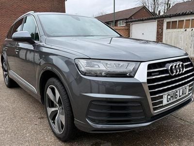 Begagnad Audi Q7 S-Line 2016 Grå SUV