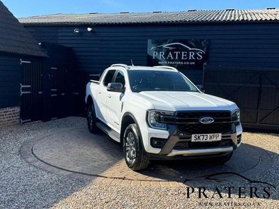 Begagnad Ford Ranger Wildtrack 2023 Vit Pickup