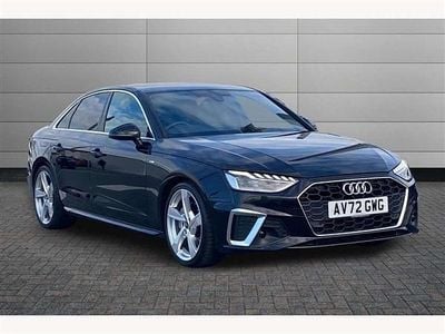 Black Used 2022 Audi A4 S-Line Sedan | £24,895 (Fair price)