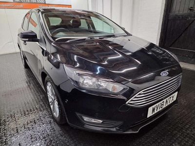 Used Ford Focus Zetec 120 HP (88 kW) 2018 Black Hatchback