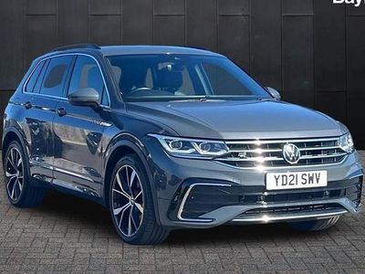 Used VW Tiguan R-line 150 HP (110 kW) 2021 Grey SUV