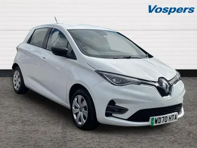 Used Renault Zoe Play 80 kW (109 HP) 2020 White Hatchback