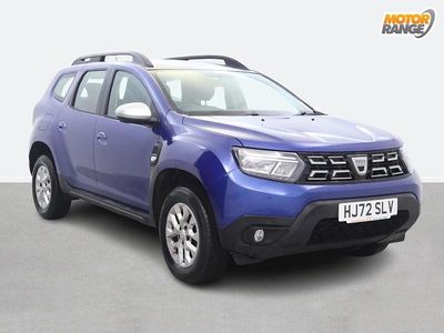 Blue Used 2022 Dacia Duster Comfort Hatchback | £12,895 (Fair price)