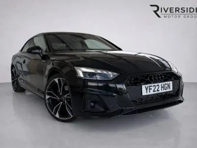 Second-hand Audi A5 Black Edition 245 CP (180 kW) 2022 Negru Coupe