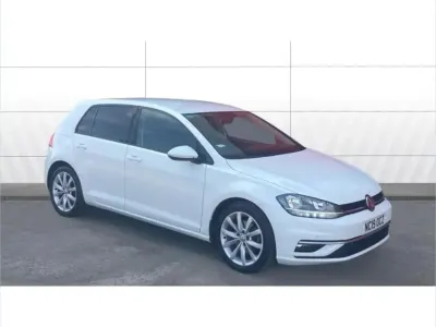 Used VW Golf VII GT 150 HP (110 kW) 2019 White Hatchback