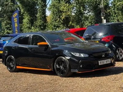 Used Honda Civic EX 129 HP (94 kW) 2017 Black Hatchback