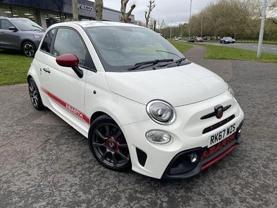 Used Abarth 595 143 HP (105 kW) 2017 White Hatchback