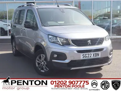 Used Peugeot Rifter Allure Premium 130 HP (95 kW) 2022 Grey MPV