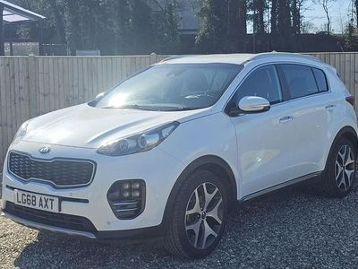 Used Kia Sportage GT-Line 114 HP (83 kW) 2018 White SUV