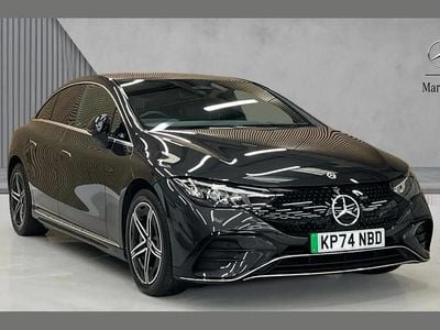 Grey Used 2024 Mercedes EQE350 AMG line Sedan | £39,890 (Super price)