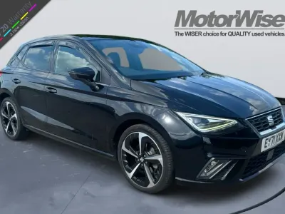 Usado Seat Ibiza FR Sport 110 HP (80 kW) 2021 Preto Citadino