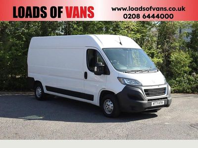 Used Peugeot Boxer 140 HP (102 kW) 2021 White Van